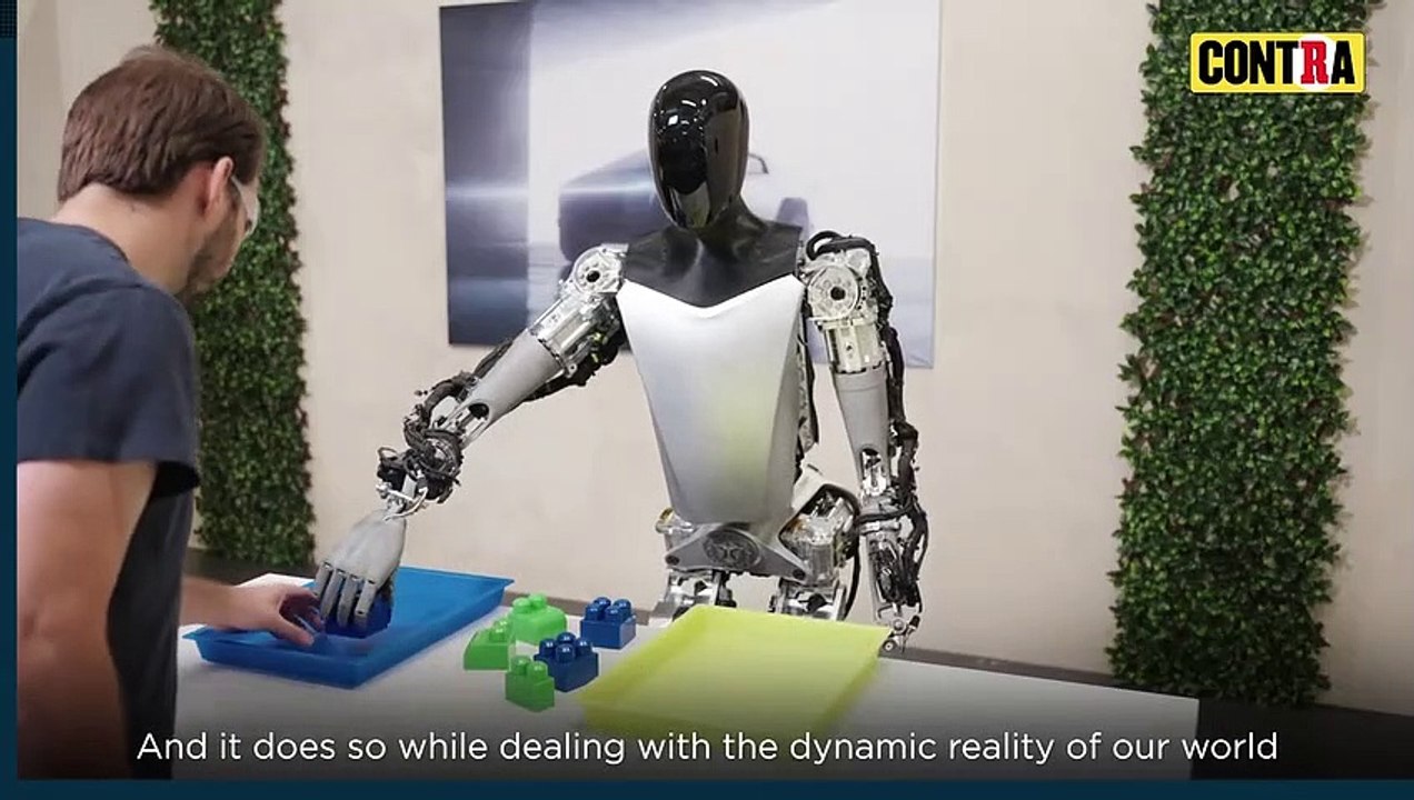 El futuro de Elon Musk || OPTIMUS TESLA a ahora puede clasificar objetos