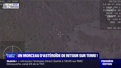 La Nasa récupère le plus gros échantillon d'astéroïde jamais collecté dans l'espace