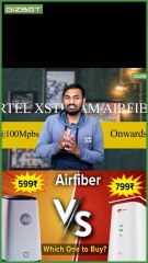 Jio AirFiber vs Airtel Xstream AirFiber 5G wireless router #shorts
