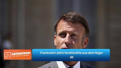 Tải video: Frankreich zieht Streitkräfte aus dem Niger ab