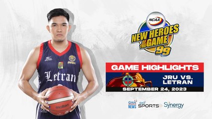 Letran Knights force an over time against JRU (Highlights) | NCAA Season 99