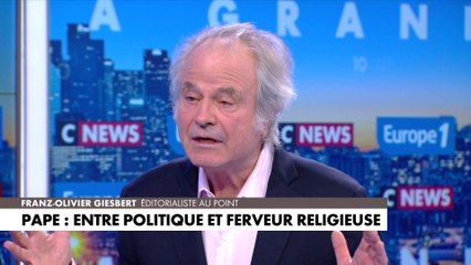 Franz-Olivier Giesbert : «Le pape fait trop de politique»