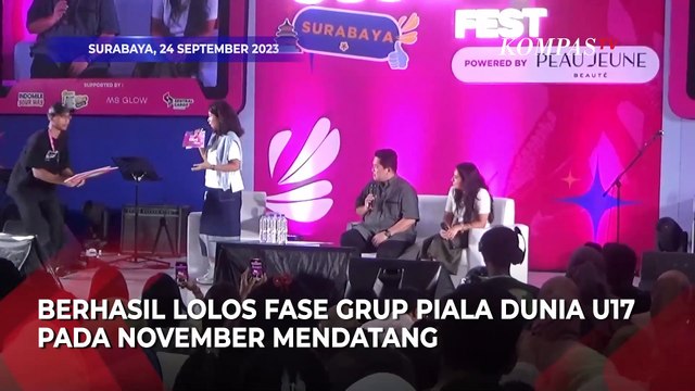 Ini Target Ketum PSSI Erick Thohir Buat Timnas di Piala Dunia U17