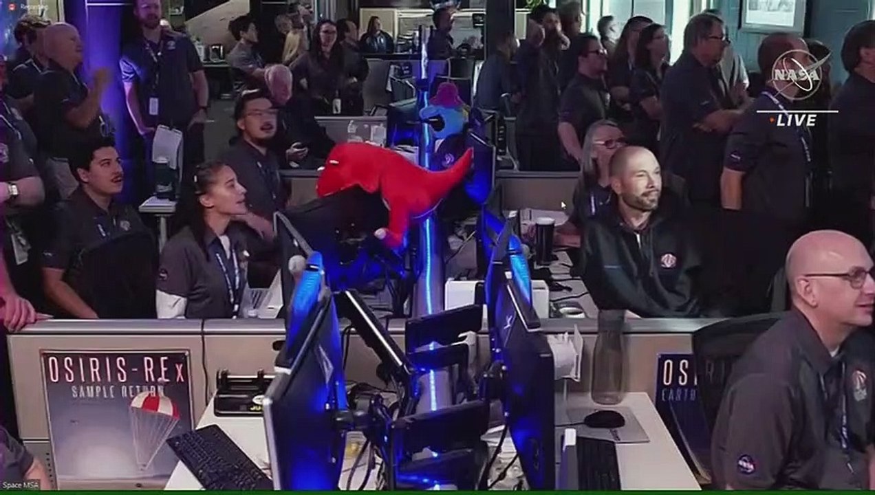 Kapsel mit Asteroiden-Gestein sicher in den USA gelandet