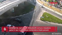 Kazalar KGYS kameralarına böyle yansıdı! Aşırı hız ve dikkatsizlik...