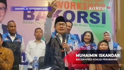 Cak Imin: Saya dengan Pak Prabowo Buminya Bagus, Langitnya Gelap