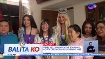 Miss World Philippines 2022 Gwendolyne Fourniol, nanguna sa turn-over ceremony ng learning hub sa Baseco | BK