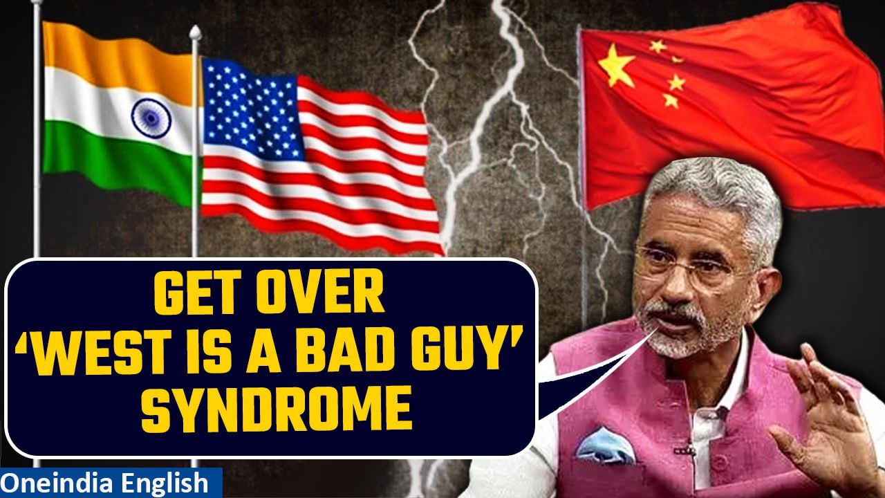 Jaishankar takes indirect swipe at China, says get over ‘west is a bad guy’ syndrome | Oneindia News