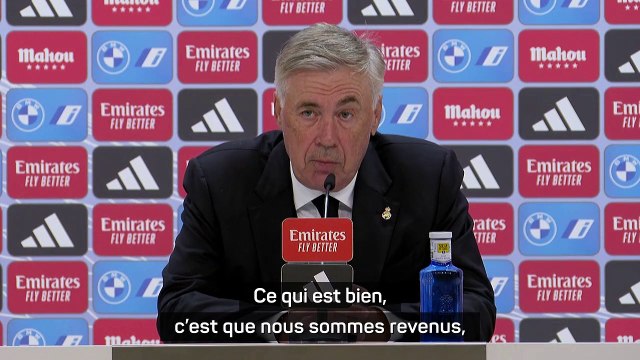 Ancelotti : Nous devons nous pencher sur nos entames de match