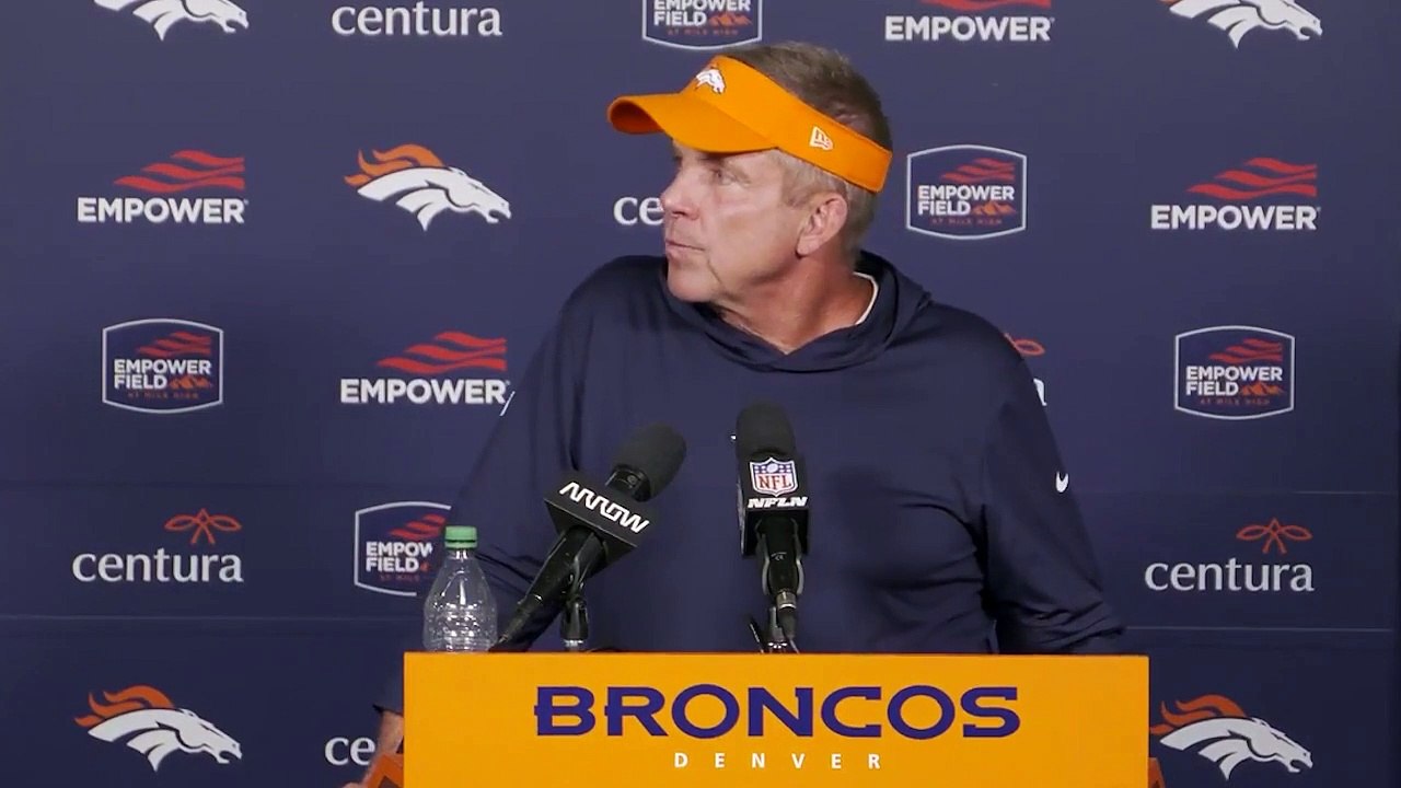 Sean Payton on Why Denver Broncos Went Away from Marvin Mims video