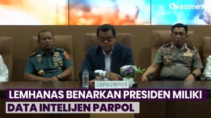 Gubernur Lemhanas Benarkan Presiden Miliki Data Intelijen Partai Politik