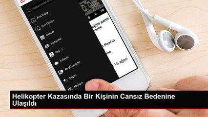 Helikopter Kazasında Çalışmalar Yeniden Başladı; 3 Mürettebat Aranıyor