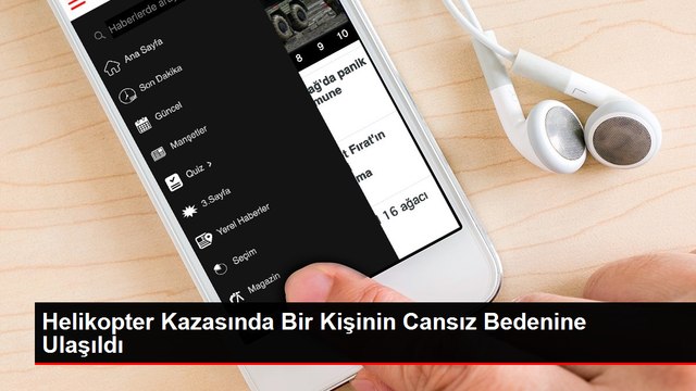 Helikopter Kazasında Çalışmalar Yeniden Başladı; 3 Mürettebat Aranıyor