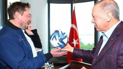 Cumhurbaşkanı Erdoğan, Elon Musk'ı kabul etti