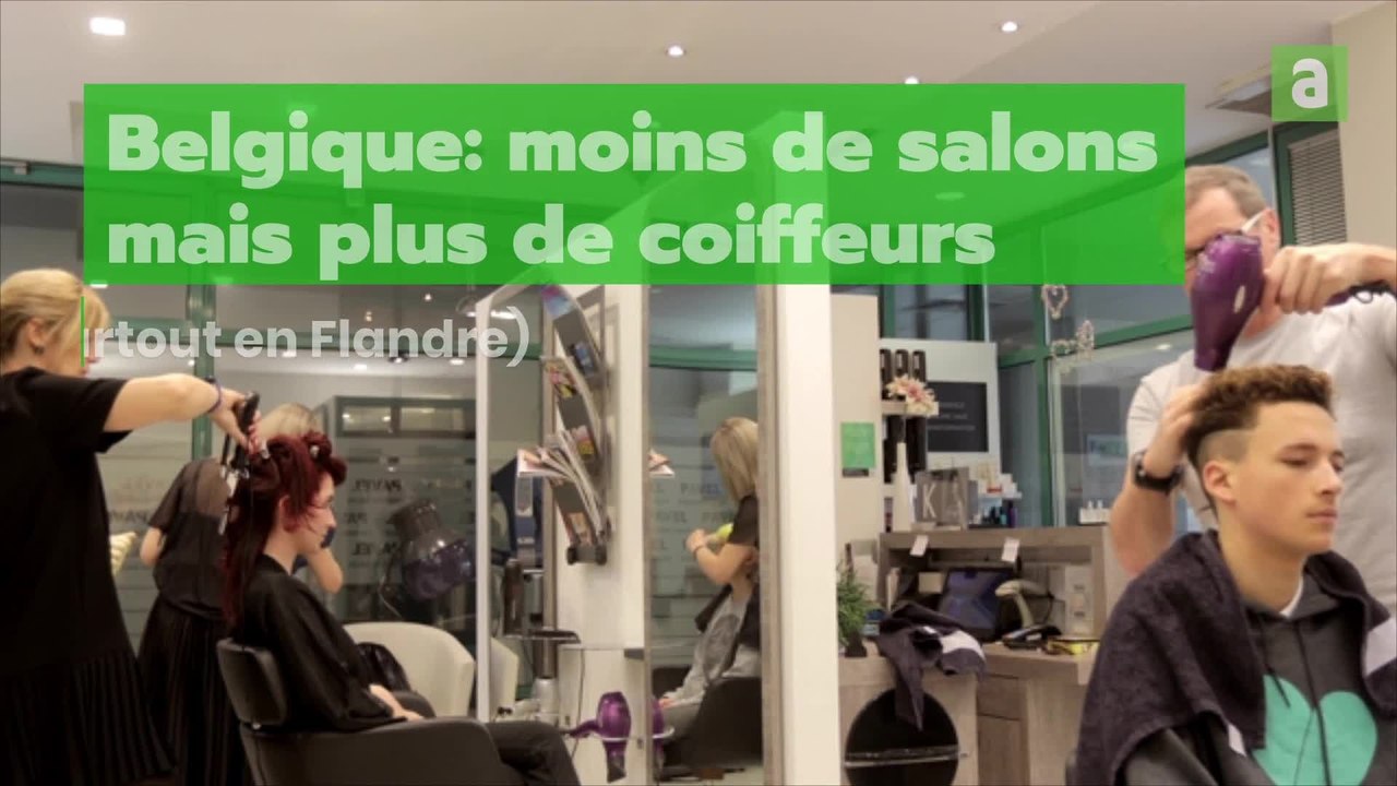 De plus en plus de coiffeurs en Belgique sur ces 15 dernières années: une hausse portée par la Flandre