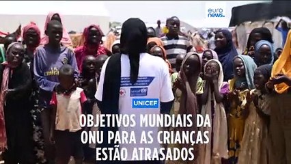 Dois terços dos objetivos da ONU para as crianças estão atrasados