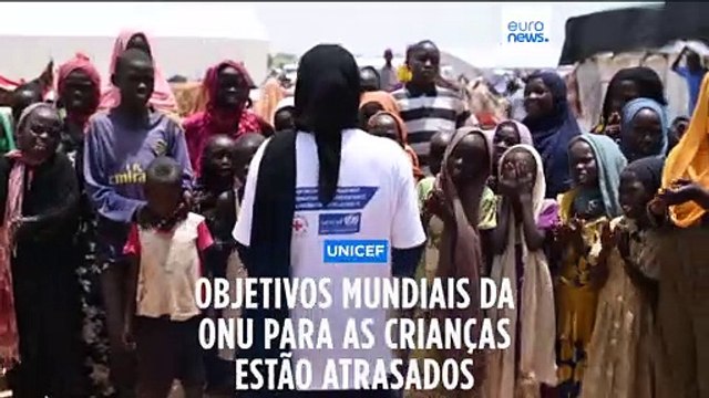 Dois terços dos objetivos da ONU para as crianças estão atrasados