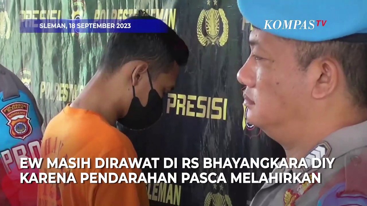 Begini Tampang Pelaku Pembuang Bayi Kembar di Sungai Berbah Sleman