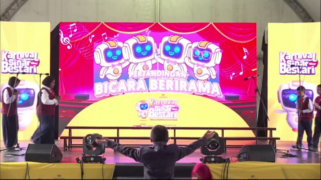Antara Persembahan Peserta Pertandingan Bicara Berirama Bersempena Karnival Pendidikan Sinar Bestari 2023