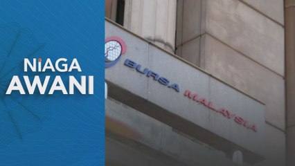 Bursa Malaysia ditutup sedikit rendah