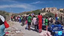 Migrants à Lampedusa : Ursula von der Leyen promet un 