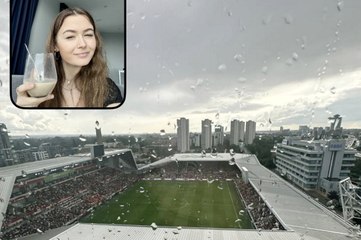 Woman watches Brentford games for free in flat that overlooks Gtech Community Stadium