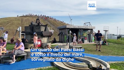 Télécharger la video: Paesi Bassi e crisi climatica: barriere contro le inondazioni e fattorie galleggianti