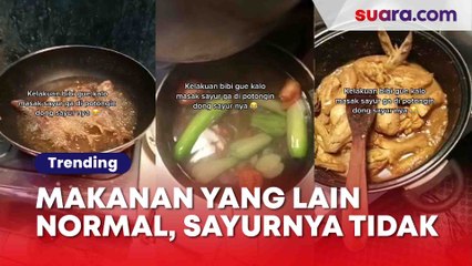 The Next Level of Mager, Makannya Utuhan Aja! Warganet: Ini Mah Lalapan