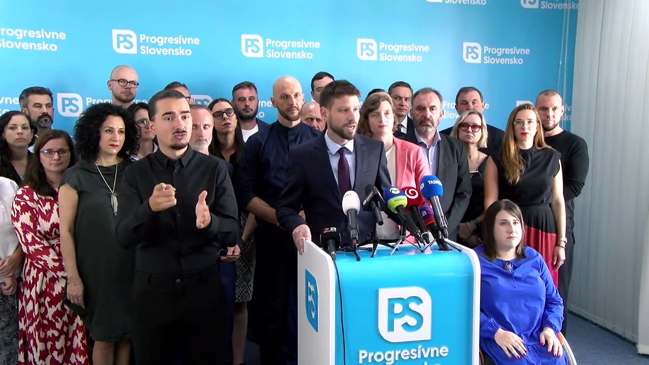 TK predsedu hnutia Progresívne Slovensko M. Šimečku - kampaň