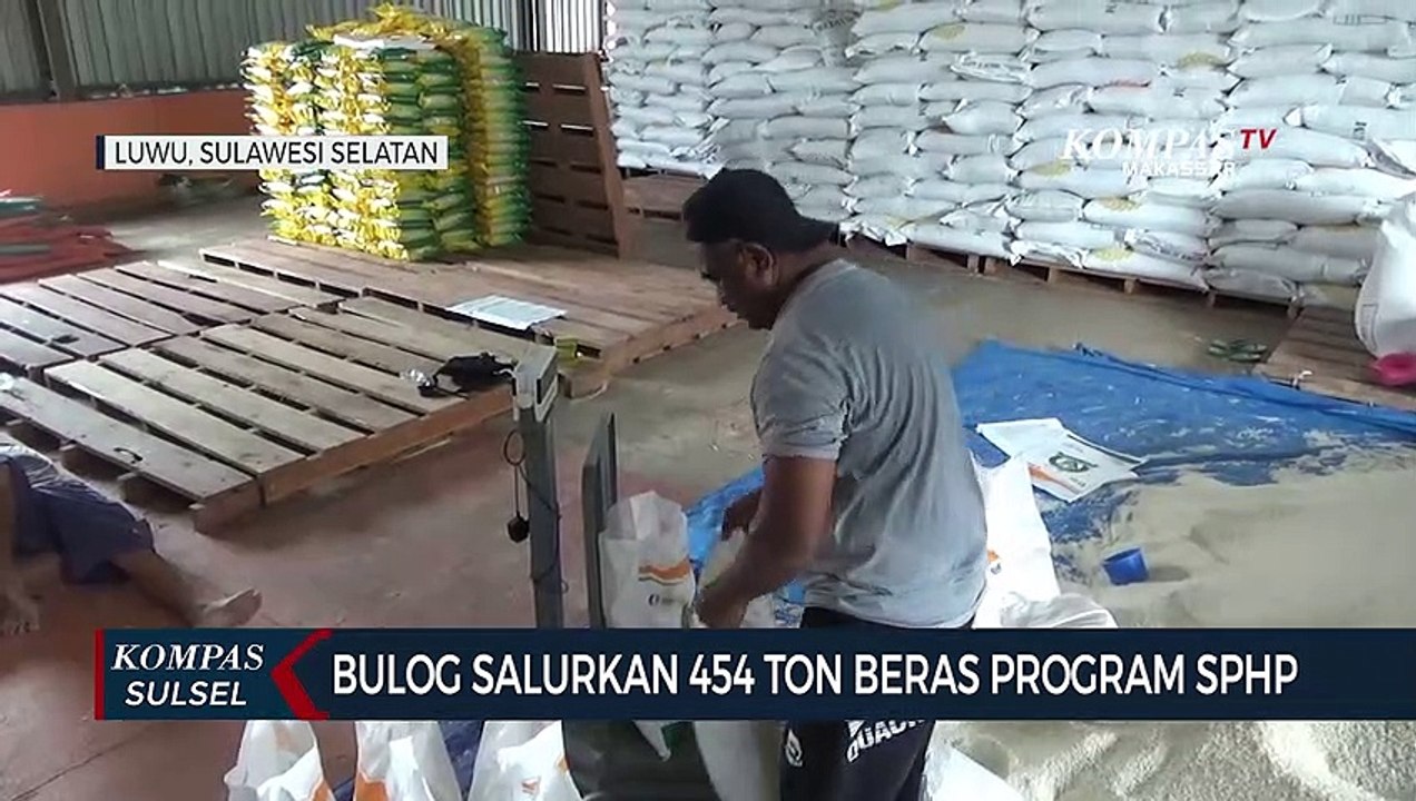 Bulog Salurkan 454 Ton Beras Program Sphp