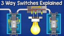 3 Way Switches Explained - How to wire 3 way light switch