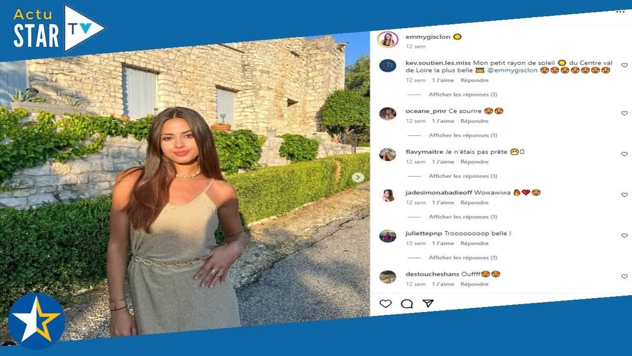 Miss France 2024  qui est Emmy Gisclon, la sublime Miss Centre Val de Loire