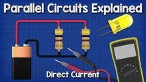 DC parallel circuits explained - The basics how parallel circuits work working principle