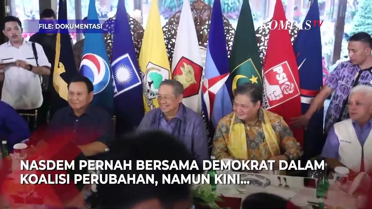 Begini Tanggapan NasDem Soal Partai Demokrat Dukung Prabowo di Pilpres 2024