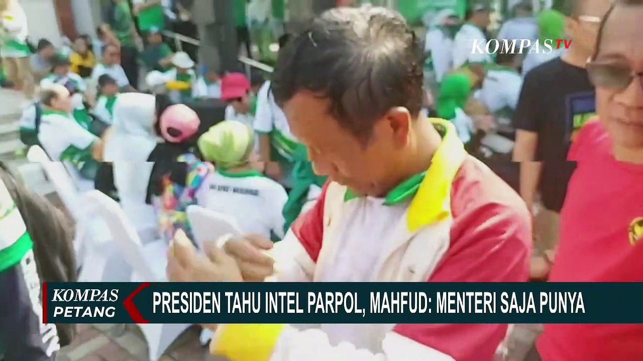 Jokowi Punya Data Intelijen Parpol, Mahfud MD: Wajar, Sesuai Hak Presiden