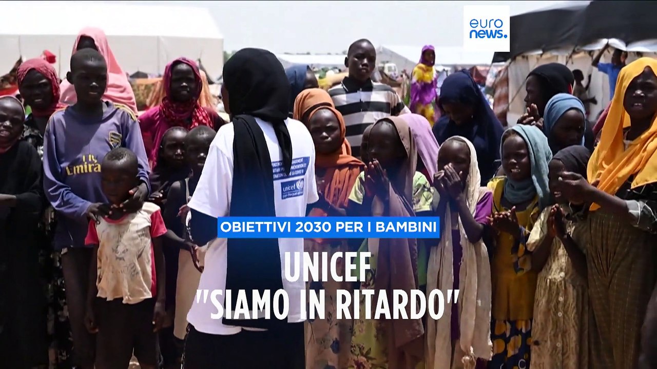 L'allarme dell'Unicef: "Due terzi degli obiettivi globali di sviluppo per i bambini sono in ritardo"