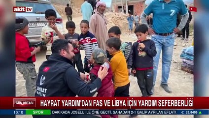 Hayrat Yardım'dan Fas ve Libya için yardım seferberliği