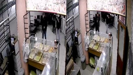 İstanbul'da iş yerne gelen şüpheliler silahla ateş açtı