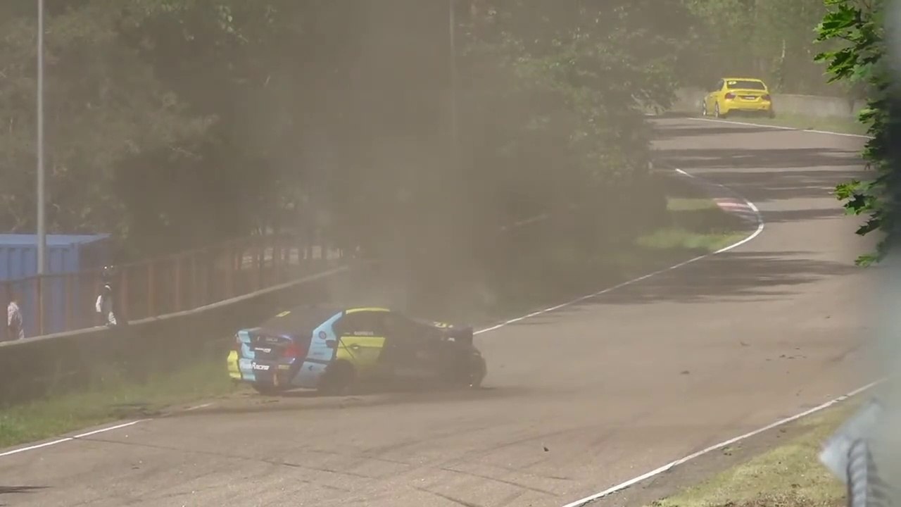BMW 325 Cup 2023 Bikernieki Race 1 Gornevs Big Crash