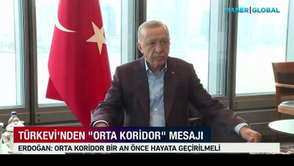 Türkevi'nden "Orta koridor" mesajı