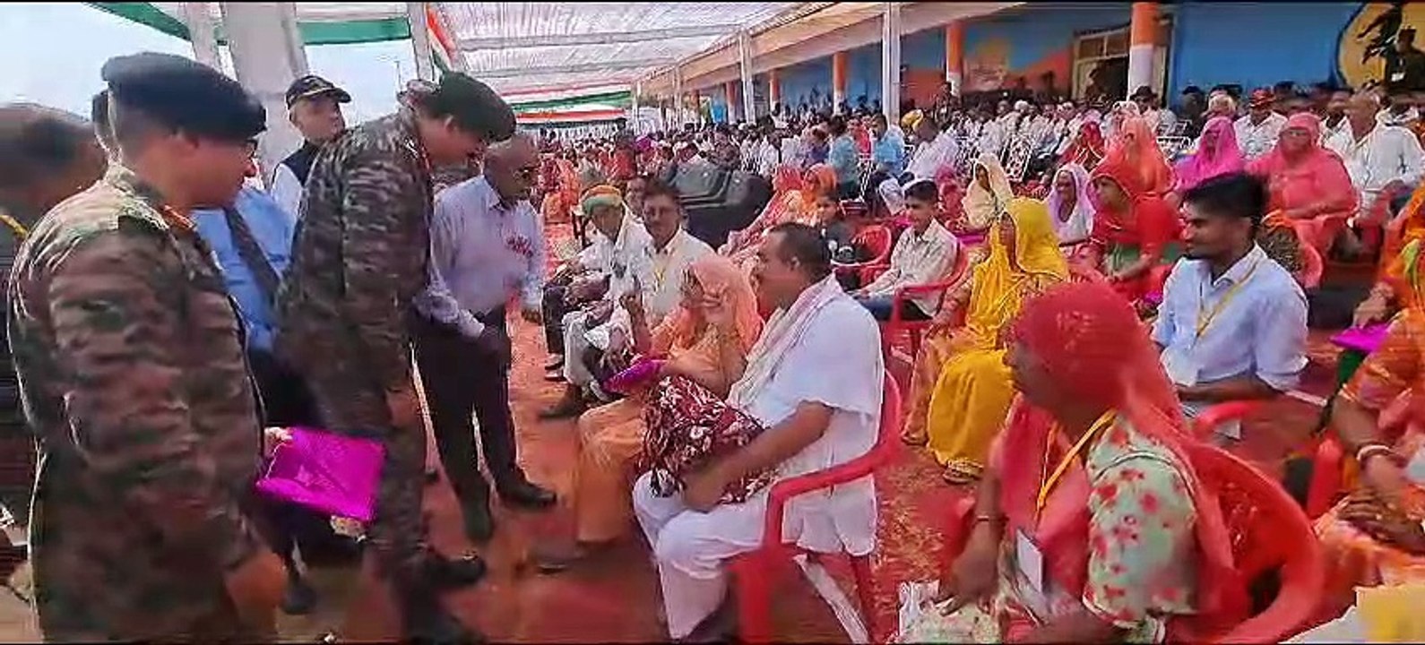 पूर्व सैनिकों व उनके परिजनों की शिकायतों को मौके पर किया निस्तारण