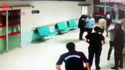 Hasta yakını polis hastanede kavga çıkardı, açığa alındı