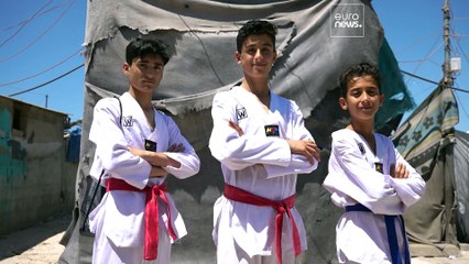 Meet the Taekwondo warriors rising from the dust and ashes of Syria