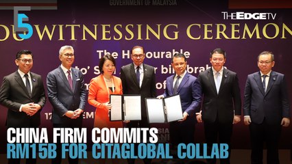 EVENING 5: Citaglobal inks WTE deal with China firm