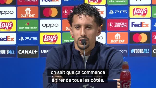 PSG - Marquinhos : Quand les matches importants arrivent, ça commence à tirer de tous les côtés