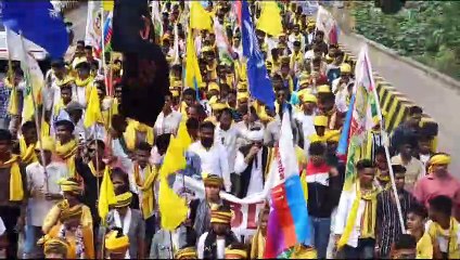 Rally in Gondwana on the sacrifice day of Raghunath Shah.