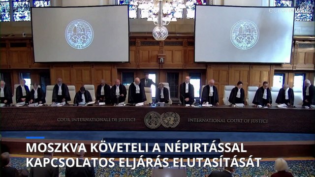 Moszkva a népirtással kapcsolatos eljárás elutasítását követeli a Nemzetközi Bíróságtól