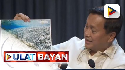 Sen. Tolentino, naglabas ng larawan na nagpapakita sa pagkasira ng Sabina Shoal