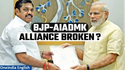 Download Video: AIADMK-BJP Alliance: AIADMK says no ties with BJP after TN BJP Prez sparks ‘Anna’ row |Oneindia News