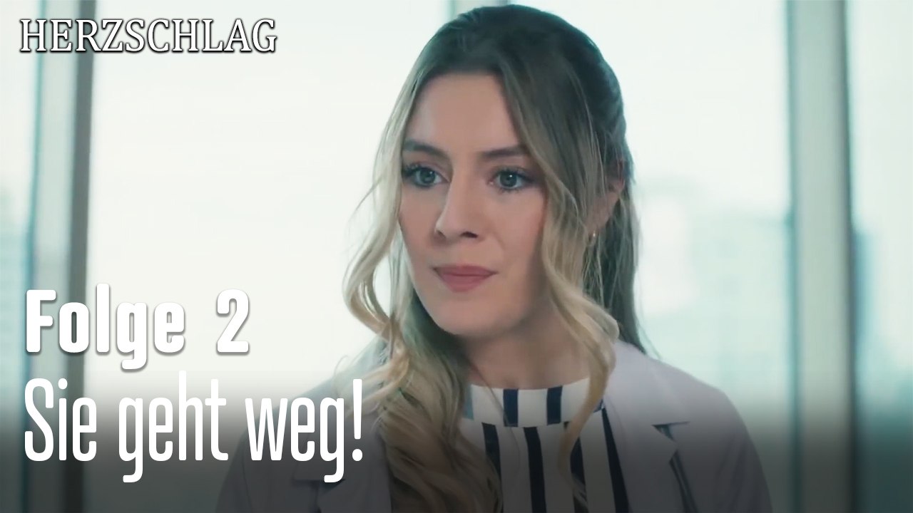 Sie geht weg!
